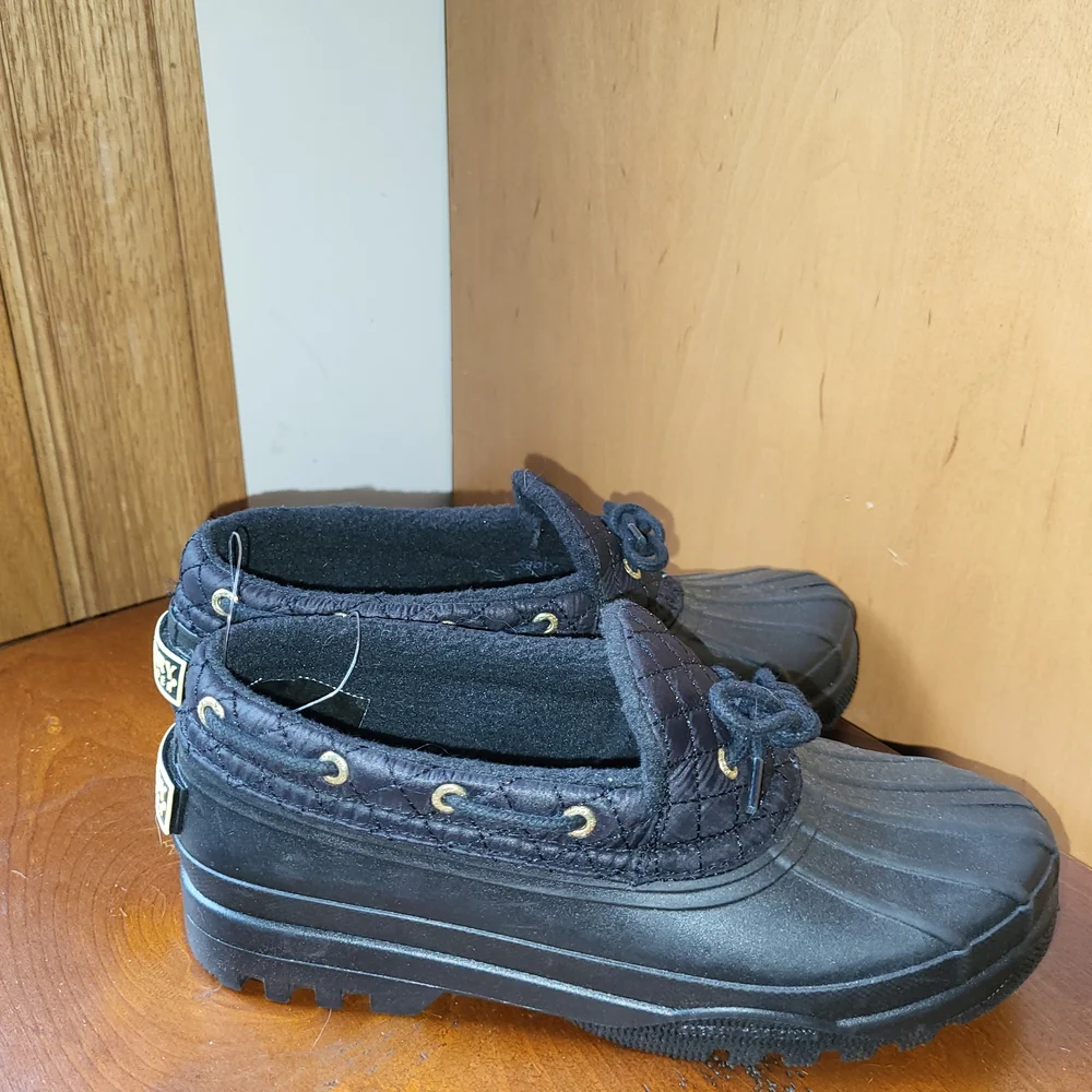 Sperry Women's Black Quilted Shoes